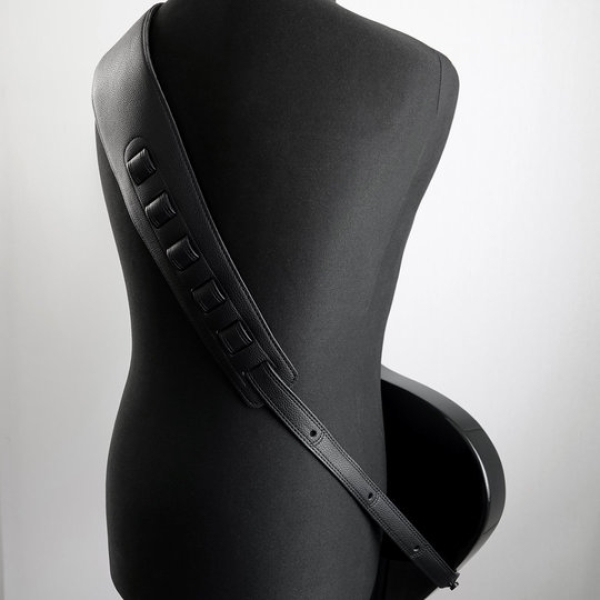 Richter Straps Bass Strap Black, #1762